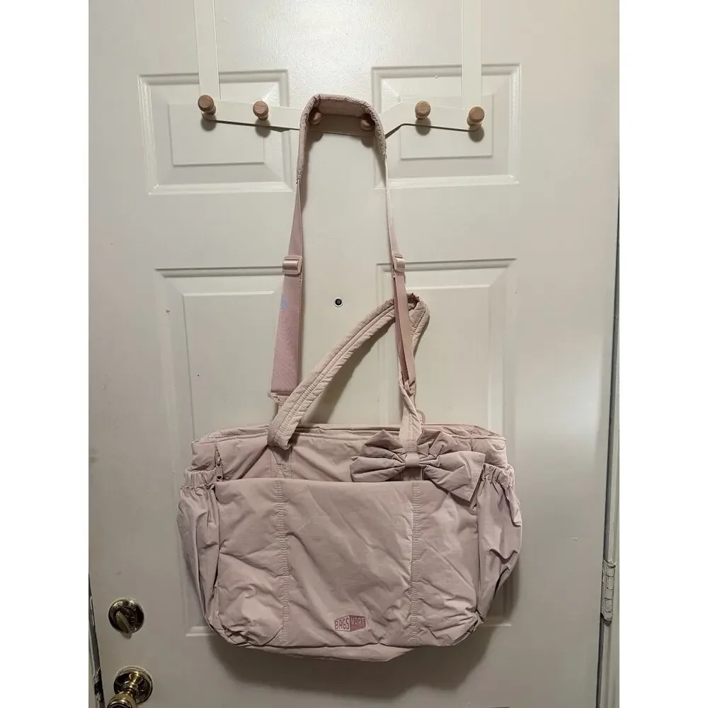 BAGSMART PufferCrossbody Laptop Bag for 15.6